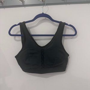 Demi Lovato by Fabletics sports bra - black/green - M